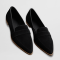 Comfortable loafers for women, alternate colorway shown side on