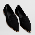 Comfortable loafers for women, alternate colorway shown side on