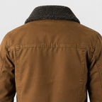 Barn jacket — flat lay of the garment